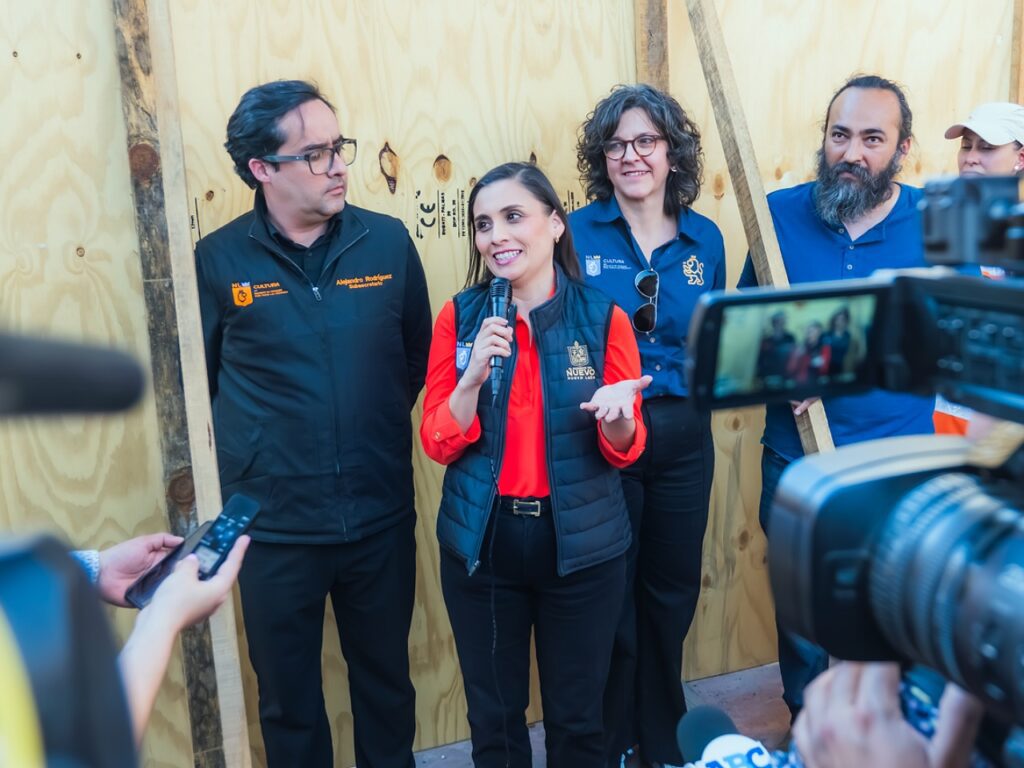 Restauración del Arco de la Independencia en Monterrey avanza a su segunda etapa