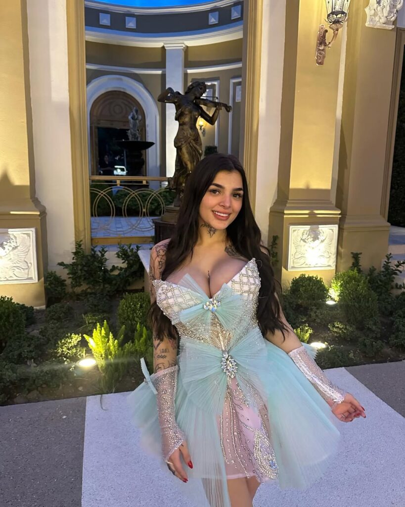 karely Ruiz en la revelación de sexo de hija Madisson. Foto de IG: @karelyruiz