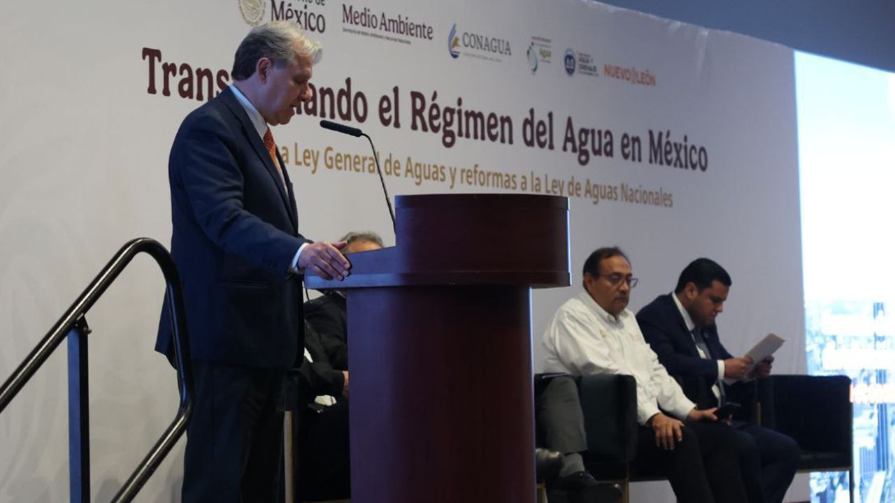 Nuevo León impulsa reforma a la Ley de Aguas Nacionales para mejorar su gestión