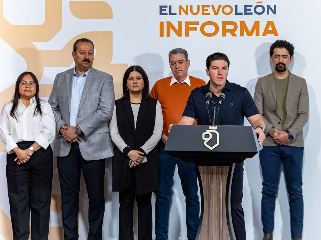 Samuel García presenta programa para ayudar a los Usuarios de Transporte público de Nuevo León