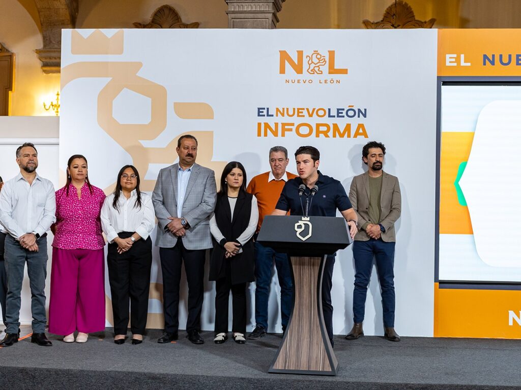 Samuel García presenta programa para ayudar a los Usuarios de Transporte público de Nuevo León