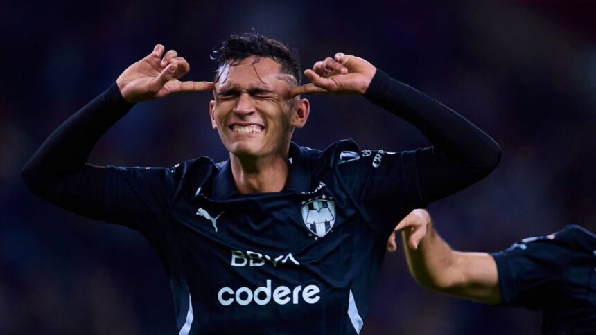 Monterrey vence a Necaxa 1-0 con golazo de Fidel Ambriz