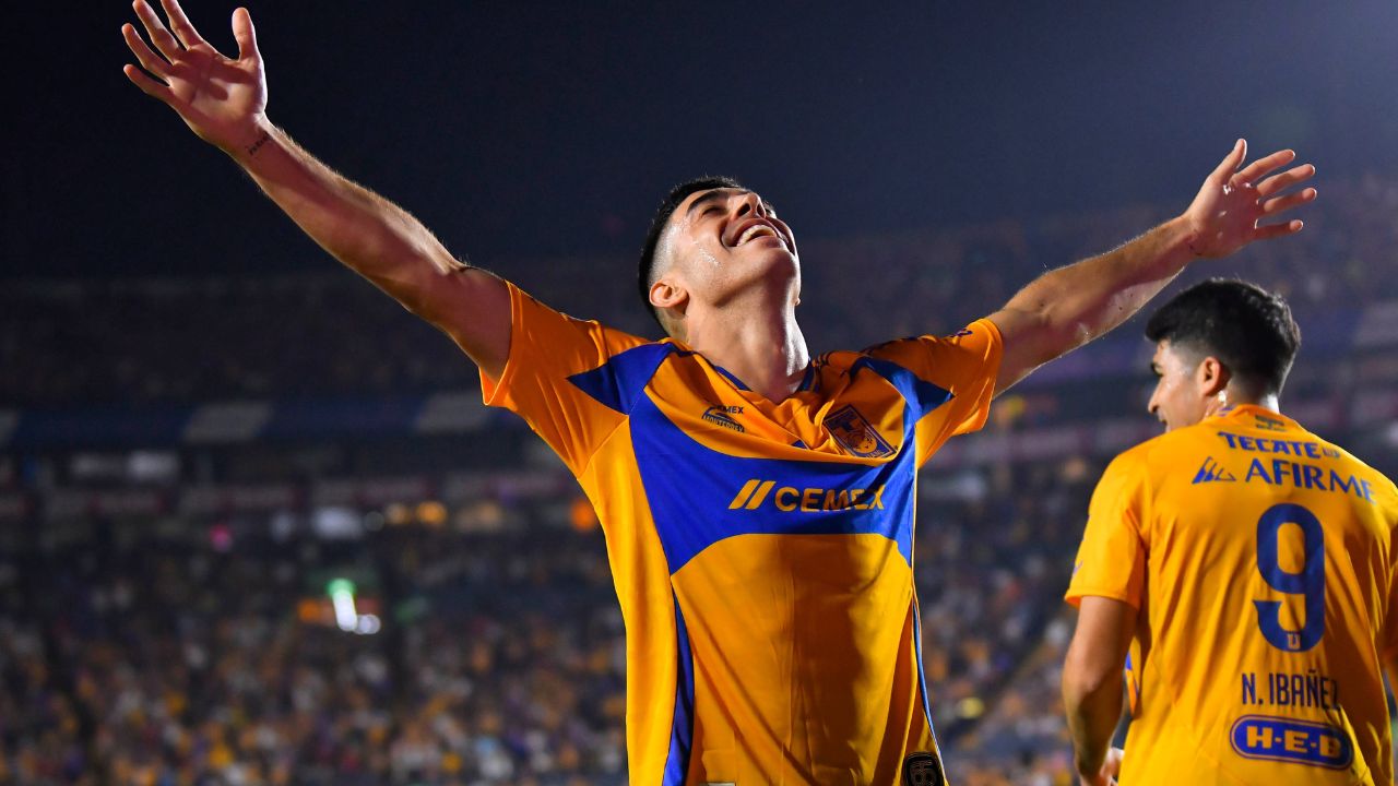 Tigres se queda con la victoria al vencer 2-1 a Atlas en la jornada 6 del Clausura 2025