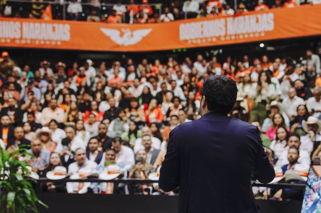 Máynez destapa a Mike Flores, Mariana Rodríguez y Luis Donaldo Colosio para la gubernatura de Nuevo León en 2027