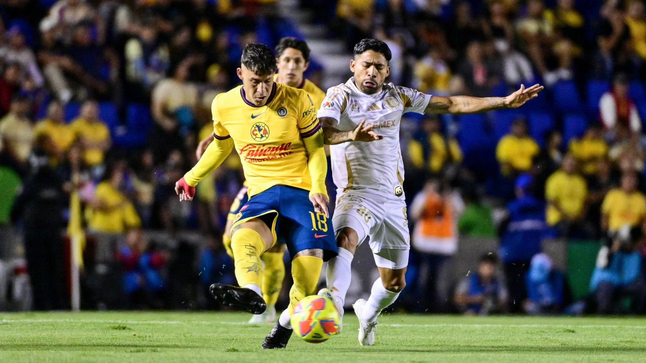 América golea a Tigres 3-0 y se afianza como líder del Clausura 2025
