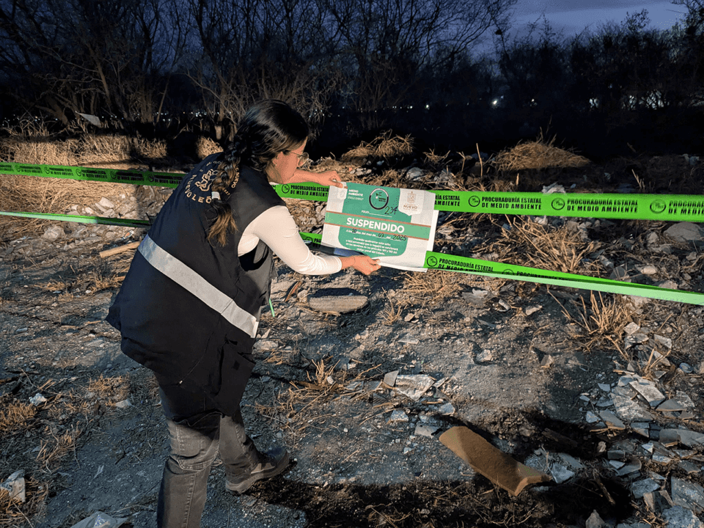 Secretaría de Medio Ambiente suspende empresas contaminantes de Nuevo León