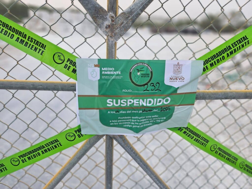 Cierran empresas contaminantes en Nuevo León por incumplimiento
