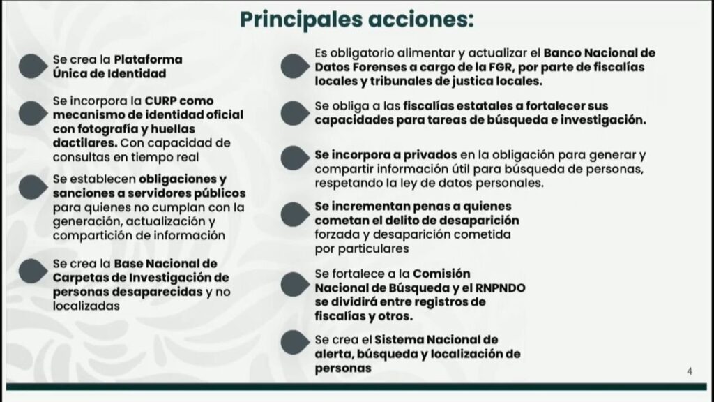 Nueva CURP llevará foto y huellas dactilares: Ernestina Godoy