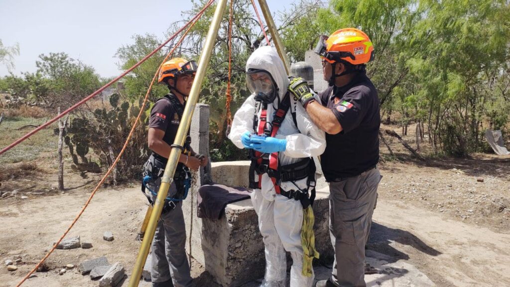 Rescatan cuerpo de hombre sin vida en pozo de Los Ramones, NL