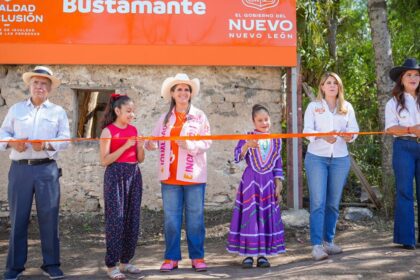 Martha Herrera, la Secretaría de Igualdad e Inclusión inauguró un Centro Comunitario en el municipio de Bustamante