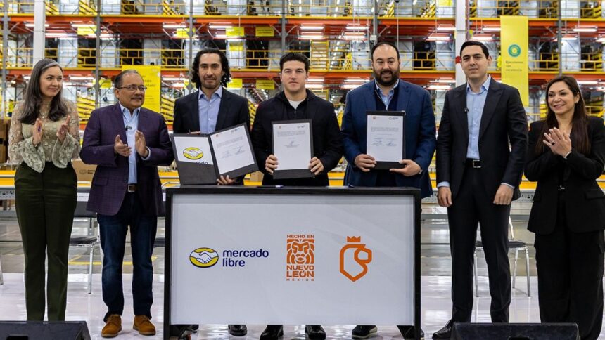 Mercado Libre anuncia expansión y firma convenio con el sello, Hecho en Nuevo León