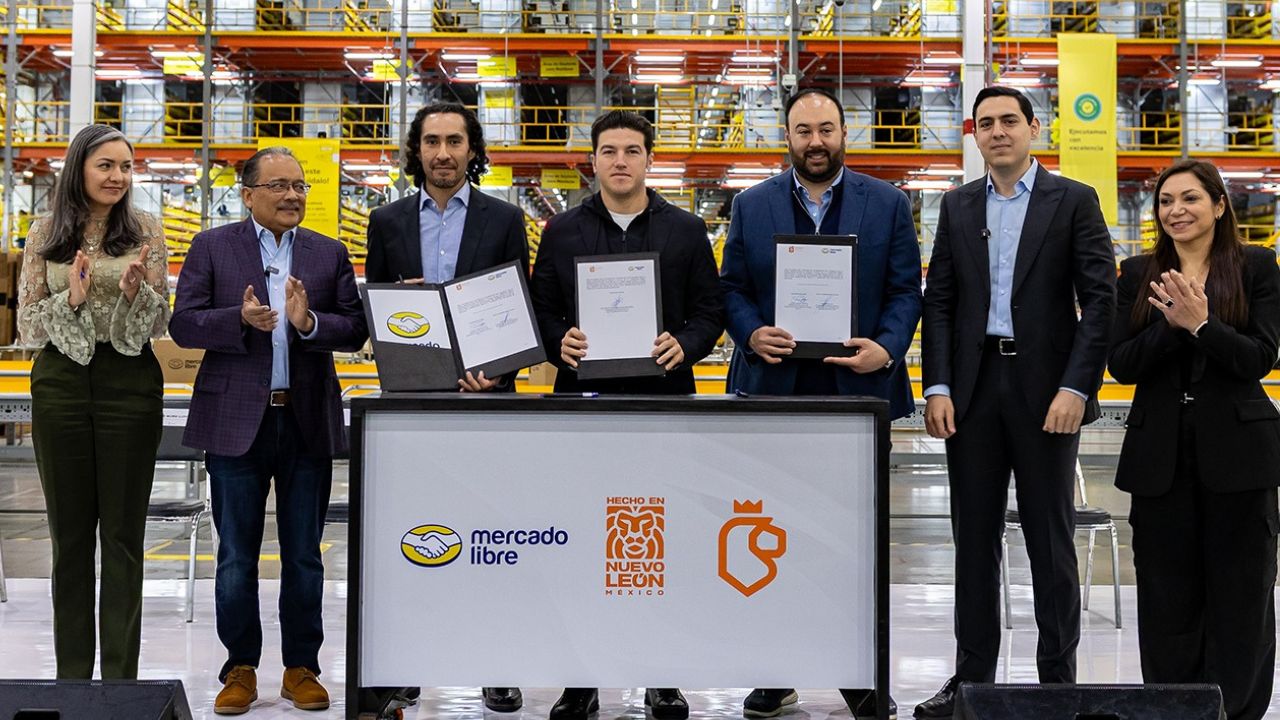 Mercado Libre anuncia expansión y firma convenio con el sello, Hecho en Nuevo León