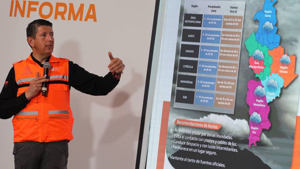 Protección Civil emite alerta por lluvias en Nuevo León