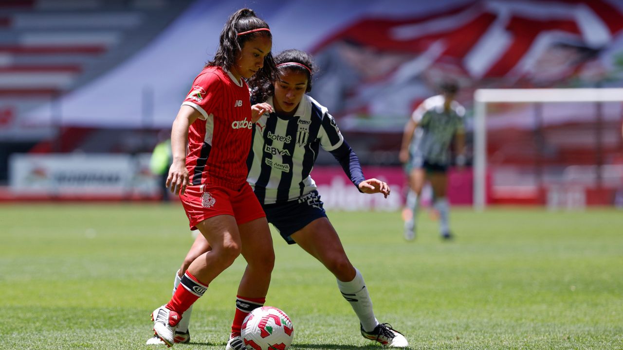 Rayadas empata 2-2 con Toluca y asegura su pase a Liguilla