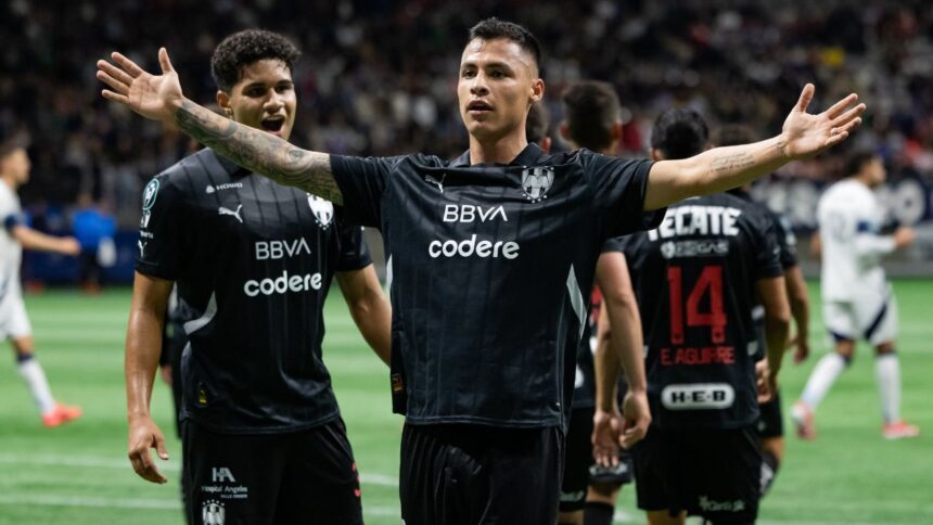 Rayados deja ir la victoria y empata 1-1 ante Vancouver en la Concachampions 2025