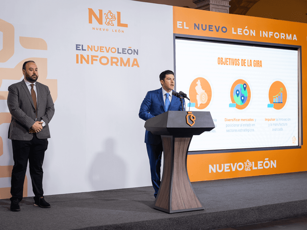 Va Samuel García a Europa por más de mil MDD de inversión para NL