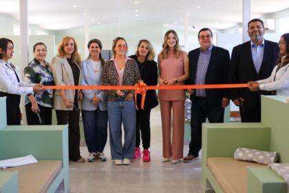 Inaugura Mariana Rodríguez espacio de maternidad en penal femenil