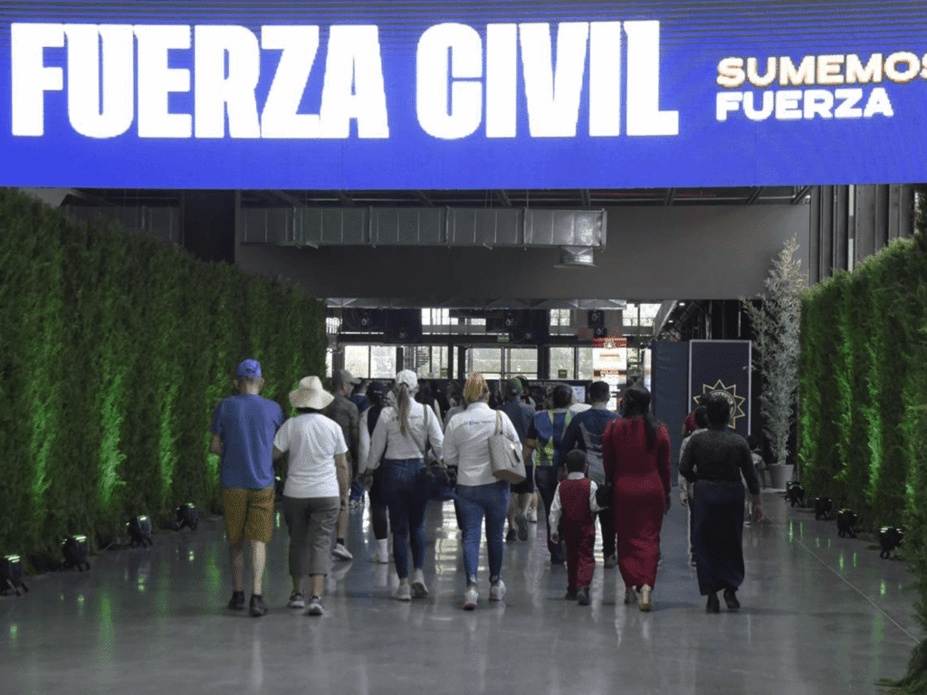Inauguran Expo Fuerza Civil en Fundidora
