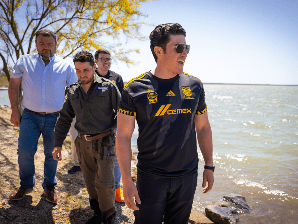 Reabre Samuel García nuevo Parque Estatal El Cuchillo en China Nuevo León