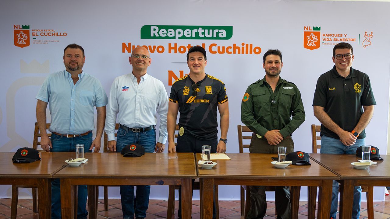 Reabre Samuel García nuevo Parque Estatal El Cuchillo en China Nuevo León