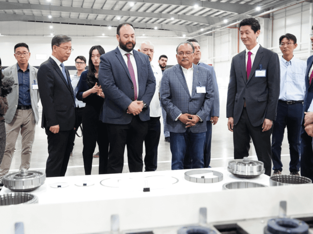 Alcanzará Seojin Mobility $300 mdd de inversión en Nuevo León; Inauguran primera fase de su planta con $160 mdd