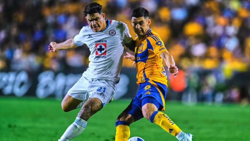 Tigres y Cruz Azul empatan en ida de semis de Concachampions 2025