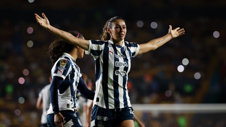 Rayadas empató 1-1 con Tigres Femenil gracias a Burkenroad. Todo se definirá en la vuelta de los cuartos de final del Clausura 2025