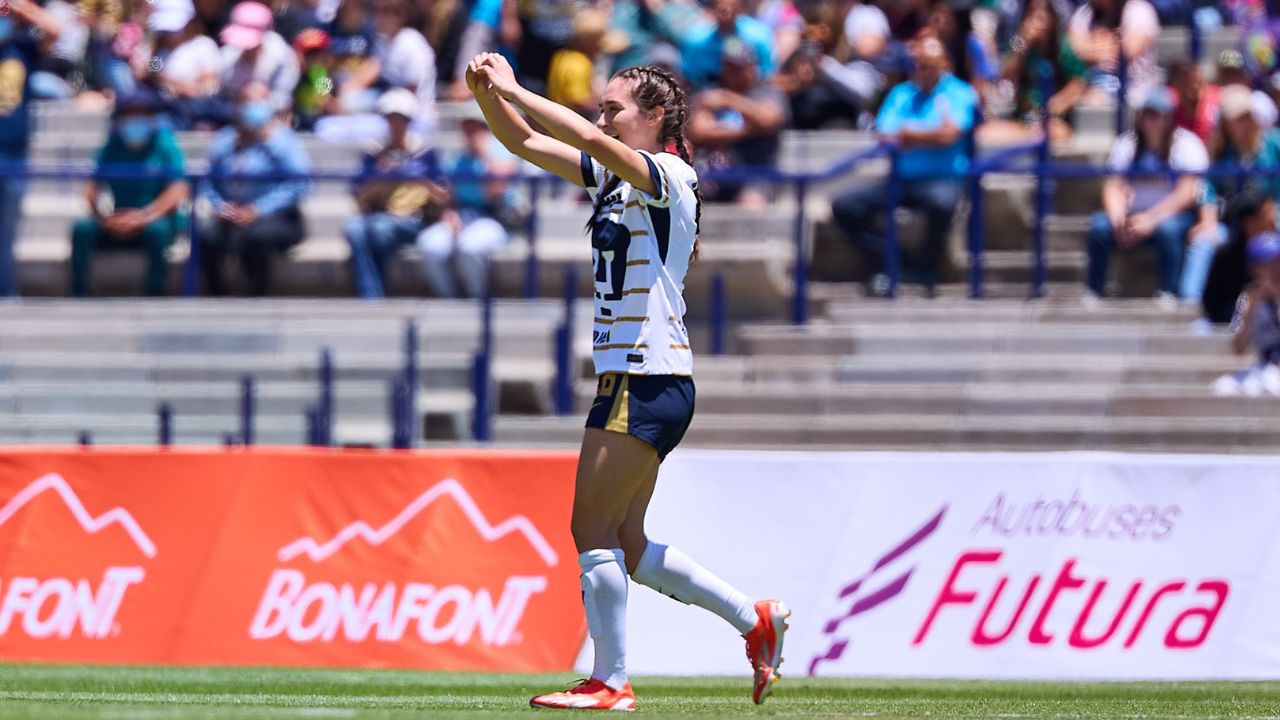 Con un histórico 2-0 en CU, Pumas Femenil venció por primera vez a Tigres y se consolida como sublíder del Clausura 2025