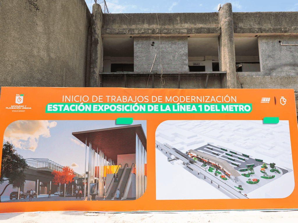 Arranca Samuel García modernización de estación Exposición del Metro