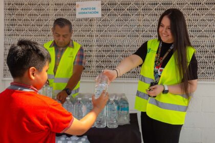 Instalan Puntos de Hidratación en Planteles de Educación Básica de Nuevo León