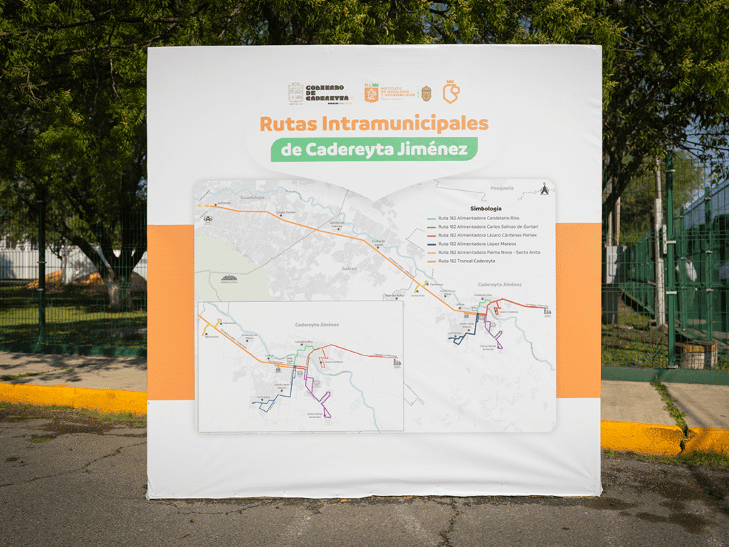 Con 25 camiones nuevos, arranca la ruta intramunicipal en Cadereyta, conectando con Juárez y Guadalupe para mejorar la movilidad en Nuevo León