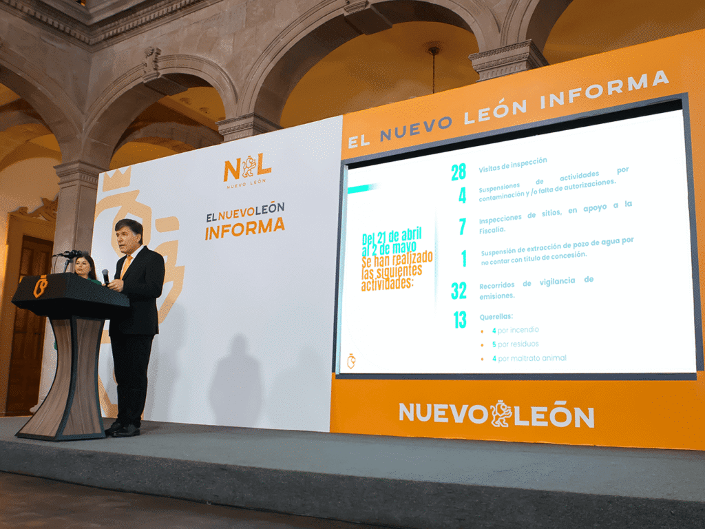 Ternium enfrentará sanción ejemplar por derrame tóxico: Gobierno de NL