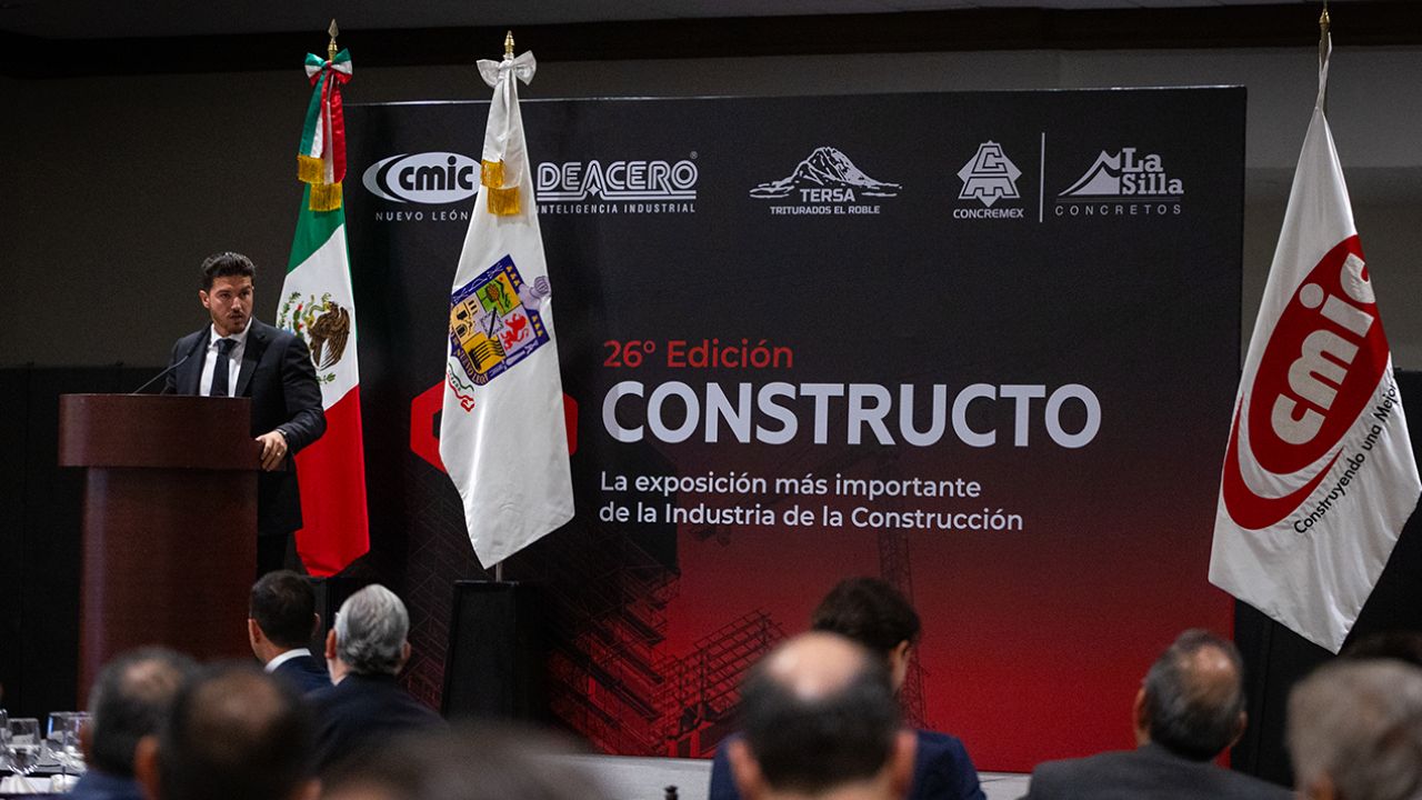 Samuel Alejandro García Sepúlveda, destacó que el estado se ha convertido en el líder nacional en obra pública