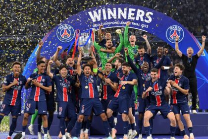 El Paris Saint-Germain conquistó la primera Champions League de su historia al golear 5-0 al Inter de Milán