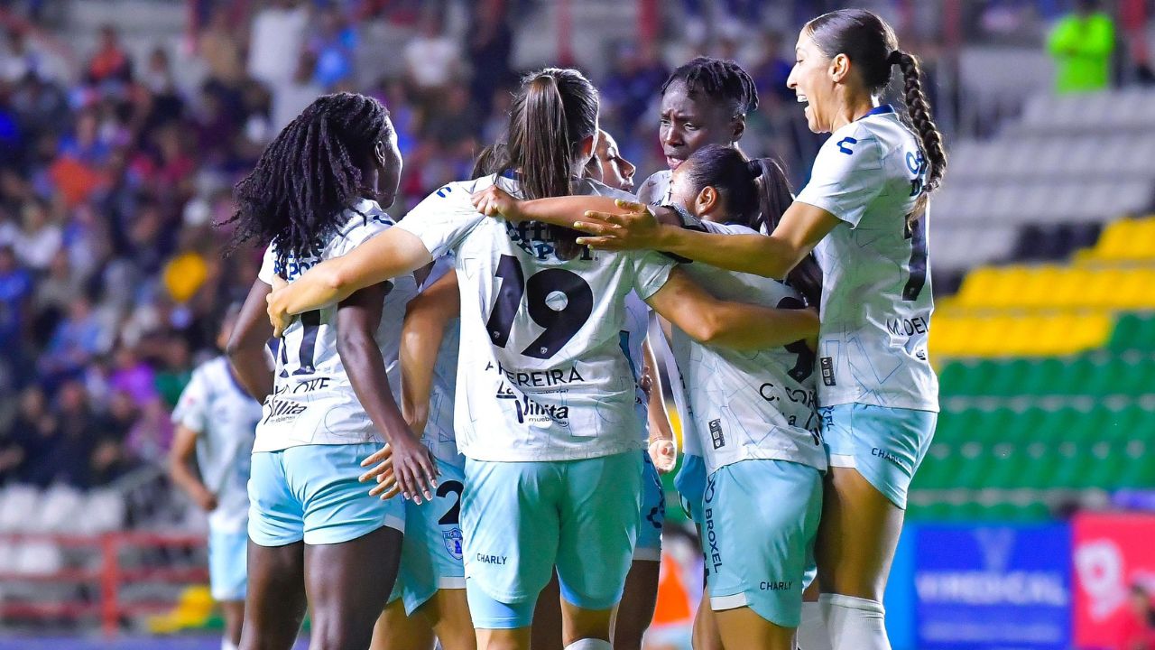 Pachuca eliminó a las Rayadas con goleada 4-1 y jugará la Final del Clausura 2025 de la Liga MX Femenil