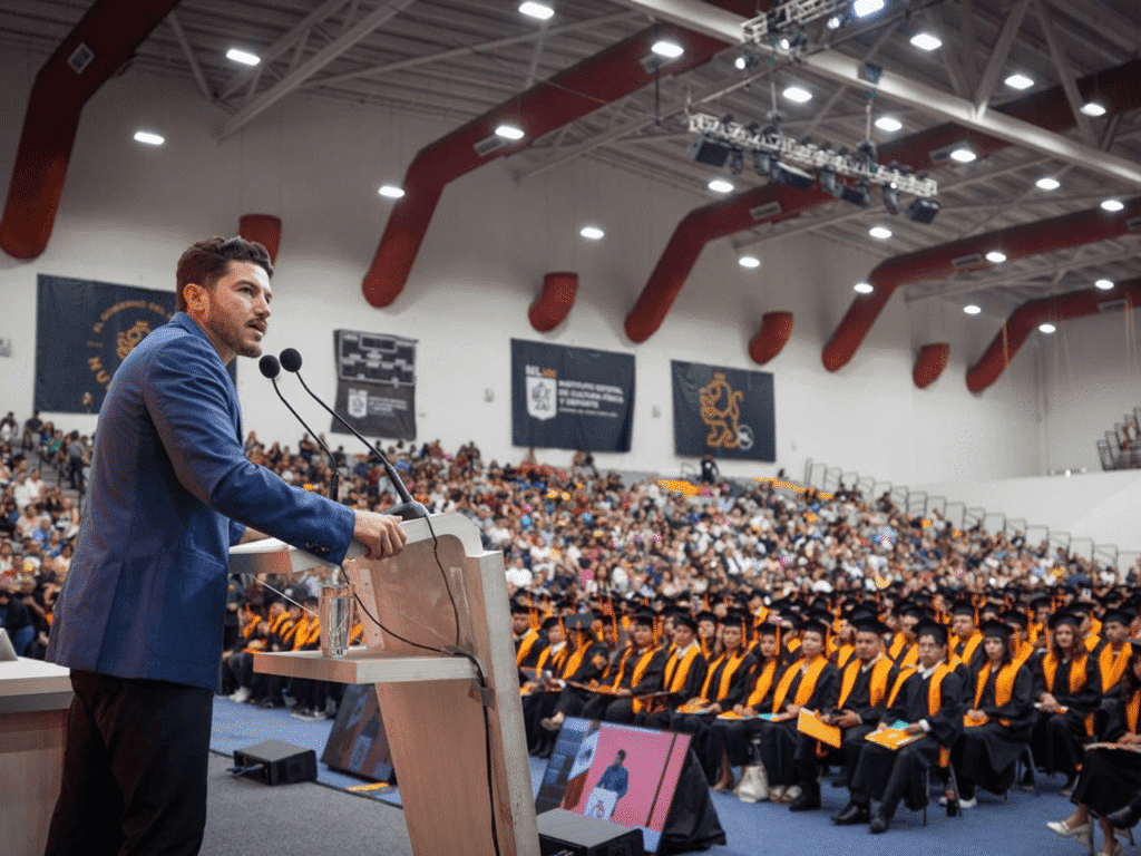 Atestigua Samuel García graduación de más de mil estudiantes de la Preparatoria Abierta