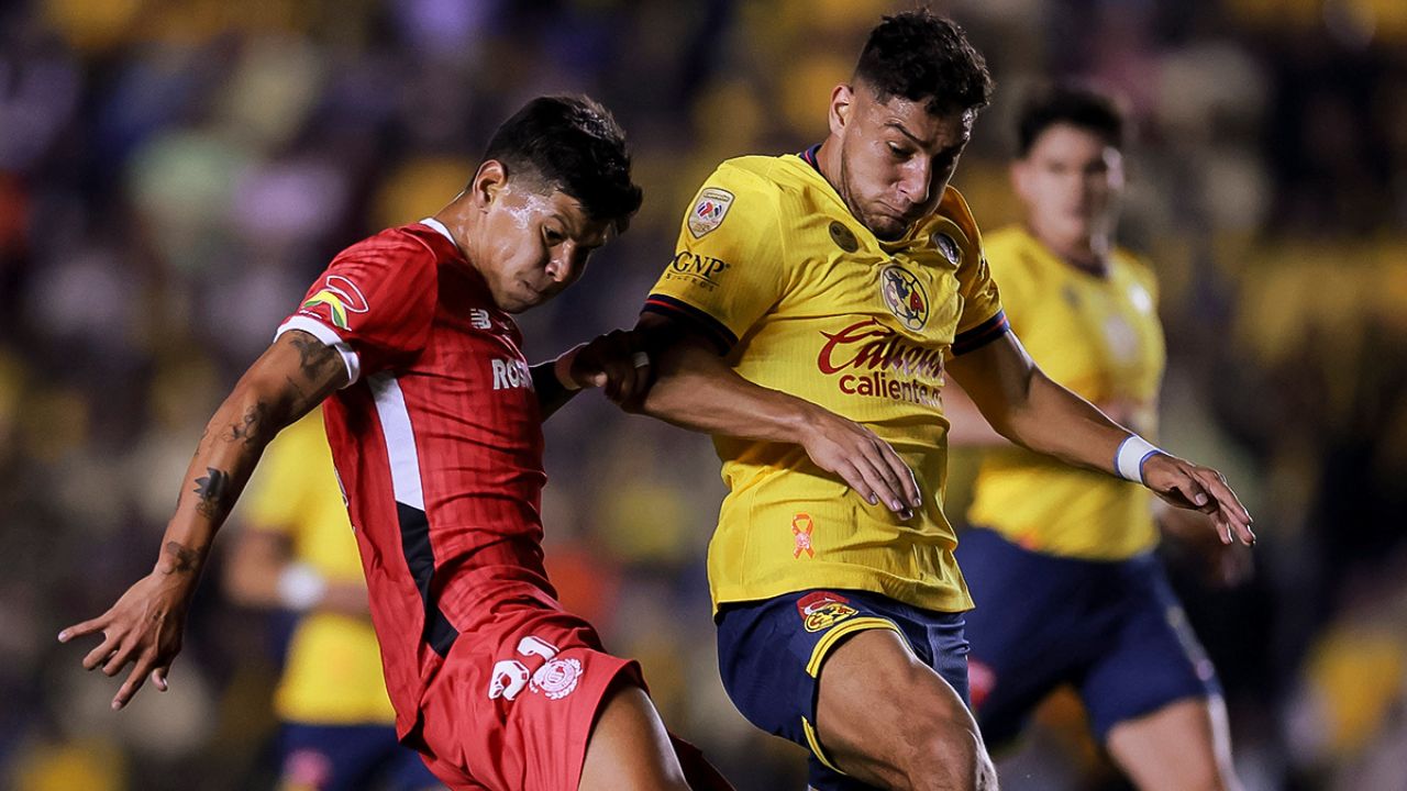 América y Toluca no se hacen daño en la Final de Ida del Clausura 2025