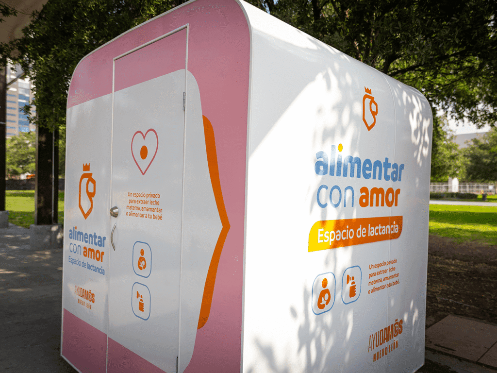 Inauguran Samuel García y Mariana Rodríguez dos lactarios en Parque Fundidora; Ya suman más de 100 en Nuevo León