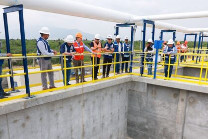 Avanza construcción de Nueva Planta Regeneradora de Agua en El Carmen