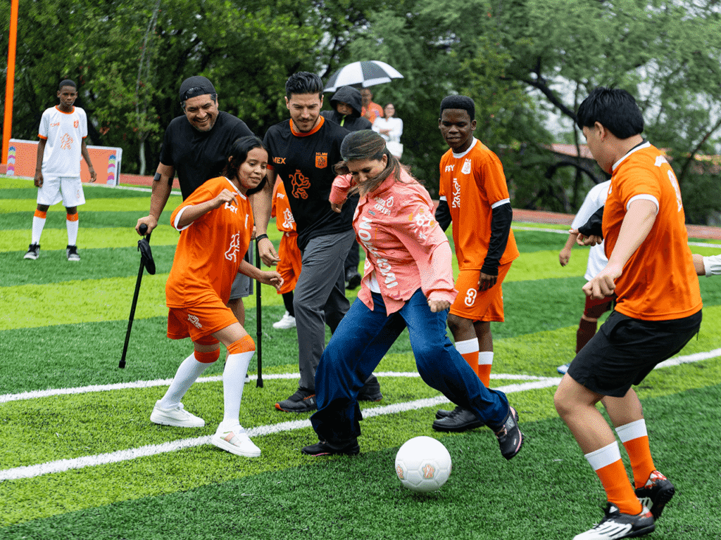 Inaugura Samuel García Multideportivo con torneo “Goles por la Inclusión” en Centro Comunitario Estanzuela