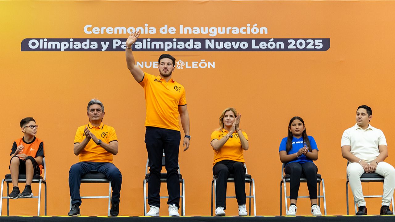 Inaugura Samuel García Olimpiada y Paralimpiada Nuevo León 2025