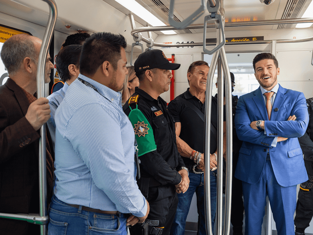 Moderniza Nuevo León Metro, se incorporan seis nuevos trenes a la Línea 1