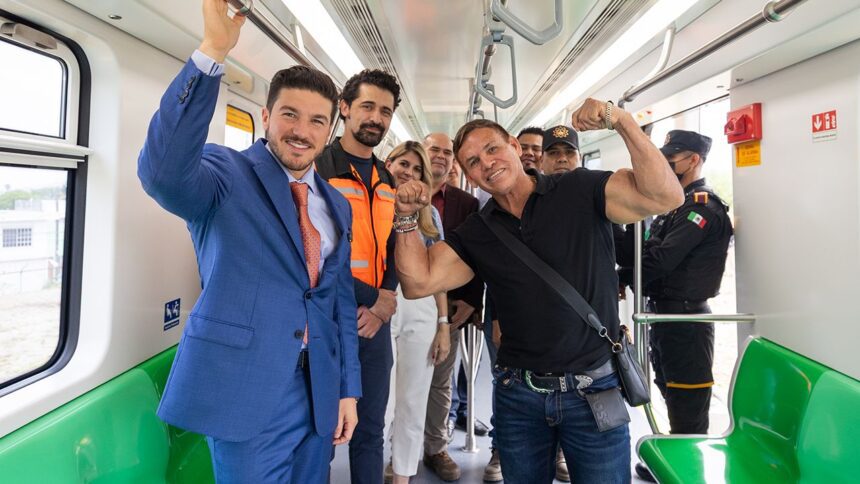 Moderniza Nuevo León Metro, se incorporan seis nuevos trenes a la Línea 1