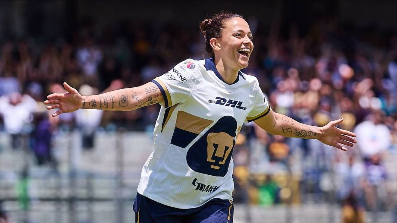 Pumas Femenil sorprende con goleada 4-0 ante Rayadas jornada 1 Apertura 2025