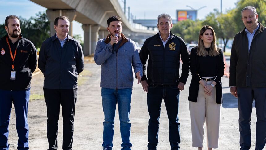 Arranca Gobernador obras del Parque Lineal Palacio Federal-Fundidora y supervisa avances en Av. Constitución