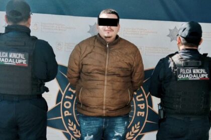 Detienen en Guadalupe a hombre con motocicleta robada