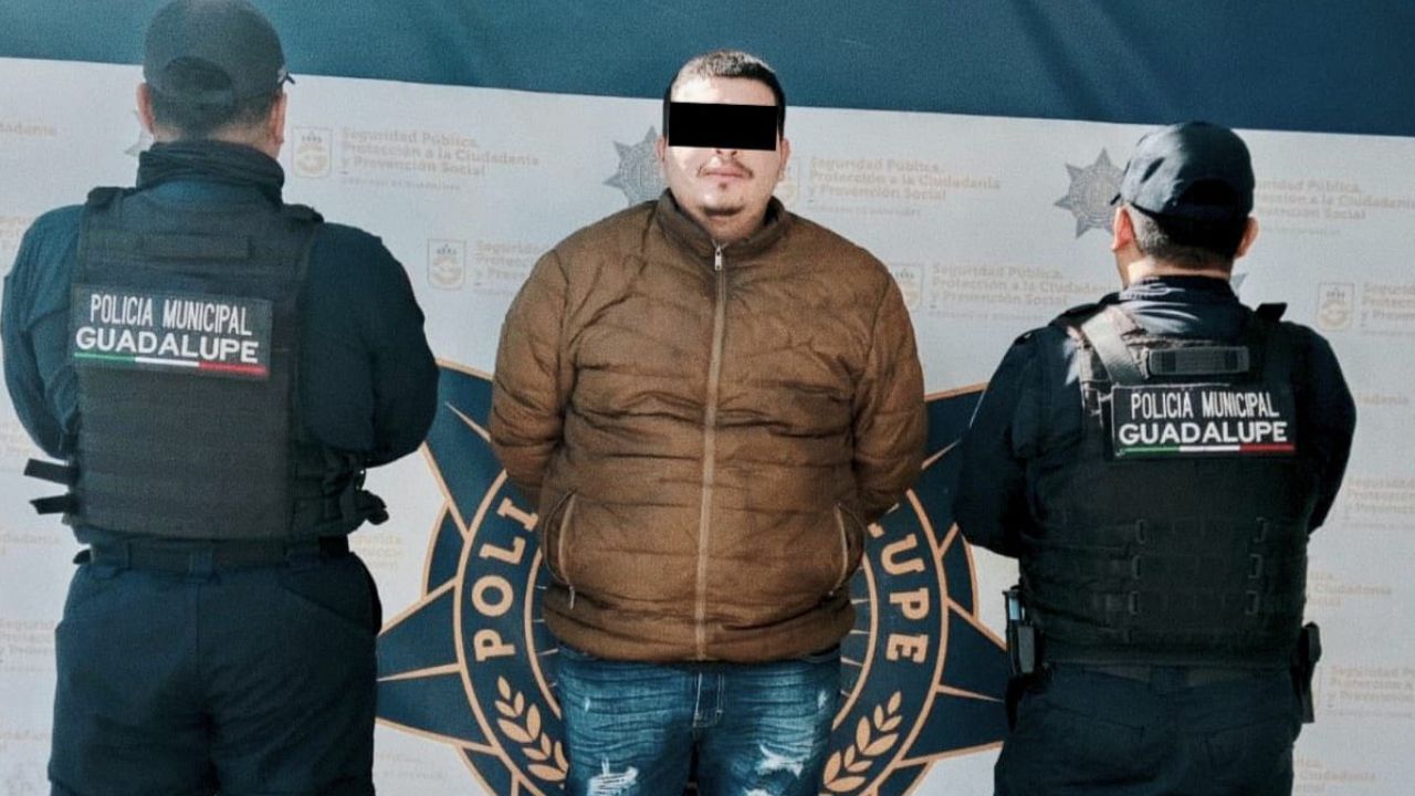 Detienen en Guadalupe a hombre con motocicleta robada