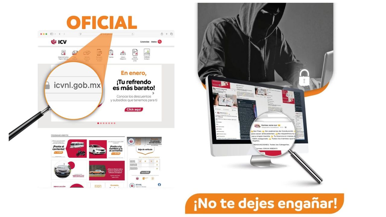 ICV alerta por páginas falsas que ofrecen descuentos en refrendo