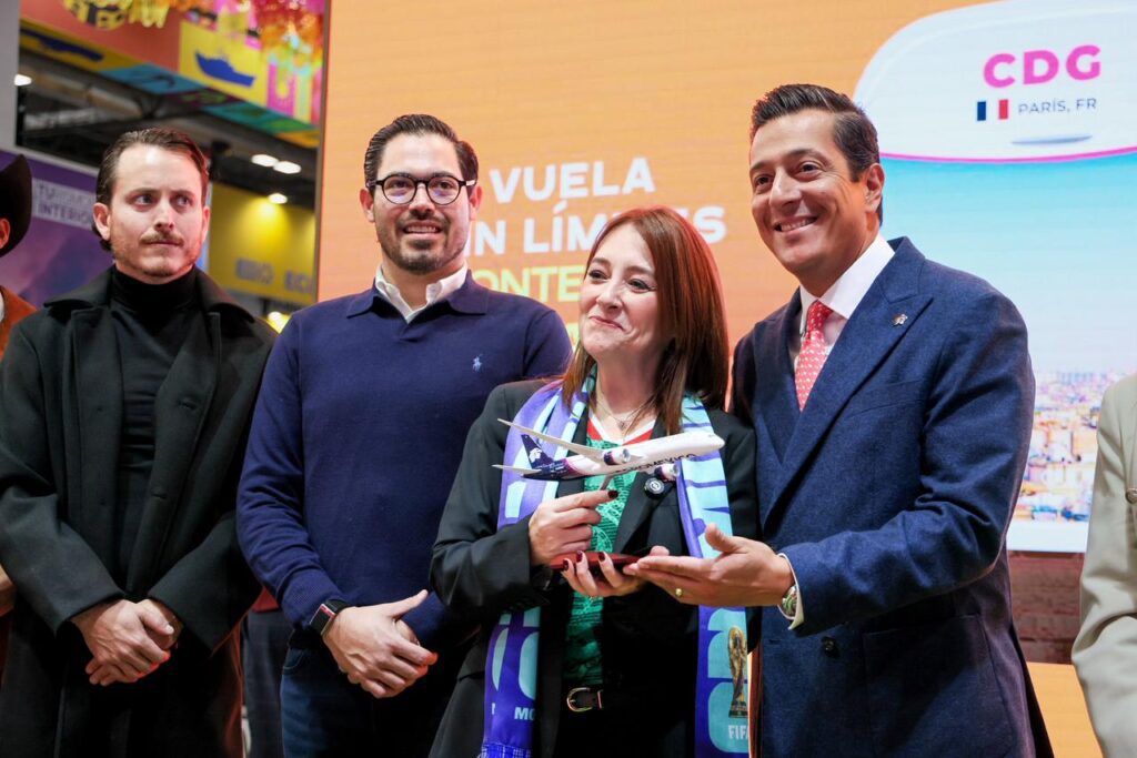 Conectividad aérea y mundial 2026: Los principales anuncios de Nuevo León en el segundo día de FITUR