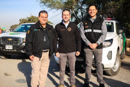 Operativo en Santa Catarina contra camiones contaminantes